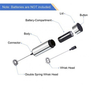 咖啡打奶泡器奶泡机家用电动迷你打泡器牛奶手持搅拌打发器电池款