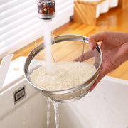 不锈钢洗菜篮洗菜盆沥水篮菜篮子厨房家用多功能洗米筛米神器