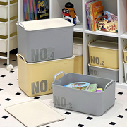 多规格塑料收纳箱家用零食杂物储物箱书本玩具整理箱桌面收纳盒筐