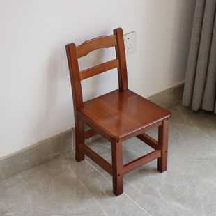 小椅子小板凳子矮凳方凳圆凳餐椅，家用客厅带靠背折叠椅儿童椅楠竹