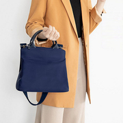 日式商务简约淑女气质帆布包手提包单肩包斜挎布包时尚休闲小包