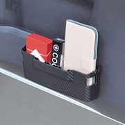 日本制造Seiwa汽车内饰多用途碳纤维收纳盒车内手机小物品置物盒