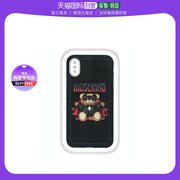 韩国直邮Moschino莫斯奇诺斗篷泰迪熊手机壳黑色时尚 iPhone