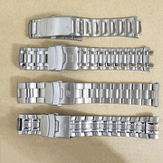 适配卡西欧手表带ef-500527535539钢带实心不锈钢表带表链配件
