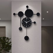 挂钟客厅家用时尚创意，个性钟表现代简约装饰石英钟2024时钟