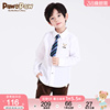 PawinPaw卡通小熊童装春季男童儿童学院风长袖衬衫可拆卸领带