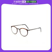lindberg林德伯格眼镜框男姜文同款9704复古圆形钛，眼镜架纯钛玳瑁