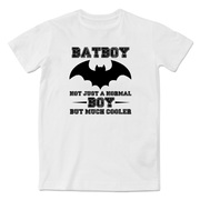 恶搞蝙蝠侠之蝙蝠男孩定制休闲个性短袖，t恤dc超级英雄文化衫男