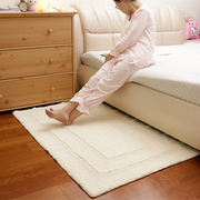 毛毯地毯卧室床边床前垫客厅茶几地垫可机洗棉毛绒飘窗毯服装店