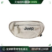 韩国直邮jeep吉普腰包，绒毛拉链个性简约时尚，百搭潮流jm0gau526