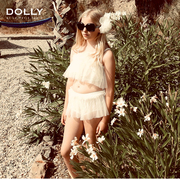 亲子节福利款Dolly儿童比基尼泳衣套装女童沙滩休闲泳装
