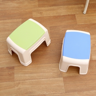 洗衣凳矮凳卫生间加厚塑料小凳子儿童卡通板凳矮凳成人防滑创意