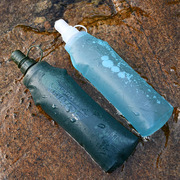 户外饮水硅胶折叠壶跑步水壶户外便携运动软水壶软水瓶软水杯