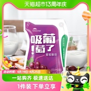 天润新疆特产酸奶生鲜吸葡萄，了风味发酵乳160g*12袋