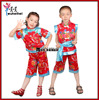 儿童汉族舞蹈演出服装 少儿表演服饰 花布衫 幼儿扭秧歌表演服装