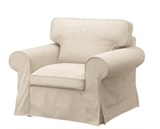 IKEA宜家 爱克托 单人沙发套替换套北欧风