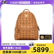 自营mcmstark侧饰铆钉，visetos中号双肩背包mmkaave09