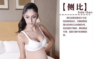 白色无钢圈孕妇哺乳文胸，内衣纯棉哺乳期，孕产妇喂奶胸罩纹胸无钢托