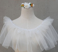 新娘结婚婚纱，韩版珍珠夏季披肩