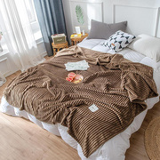 毯子牛奶绒毛毯毛巾被毯夏天薄款单人学生珊瑚绒空调午睡盖沙发毯