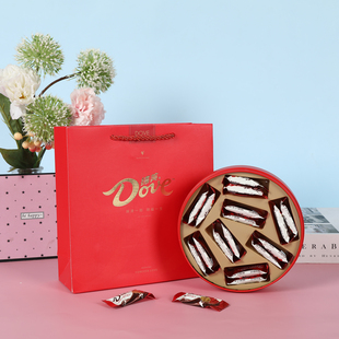 德芙巧克力礼盒装成品，含糖结婚满月生日，七夕情人教师节送女友礼物