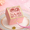 喜糖盒子2023婚礼结婚专用粉色糖果包装礼盒空盒纸盒喜糖袋子