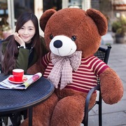 泰迪熊熊猫公仔1米8大号，抱抱熊布娃娃女2米大熊毛绒玩具熊送女友