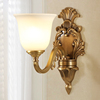 美式壁灯床头灯卧室客厅高级感墙灯全铜，法式复古楼梯灯欧式墙壁灯