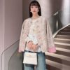 《黛月牛首龙纹》时尚中国风新中式设计感长袖薄外套0079