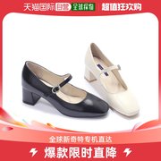 韩国直邮saeras23p403黑色，米色女士浅口式鞋5cm