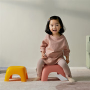 加厚防滑小凳子家用可坐人塑料儿童卡通凳休息换鞋储物收纳沙发凳