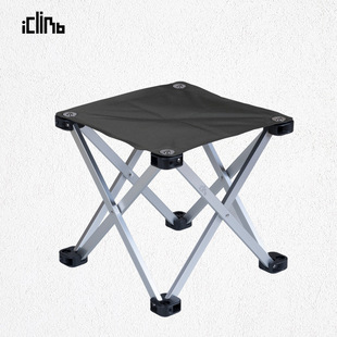 iclimb折叠凳子便携式户外超轻写生椅钓鱼椅子，露营铝合金小马扎