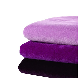 垂感金丝绒布料深紫色桌布定制钢琴，罩舞台幕布，背景布沙发罩丝绒布