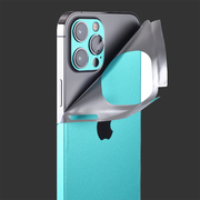 适用于苹果12手机膜iphone14promax后膜全身边框软彩膜13pro保护膜新色14冰膜贴纸