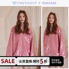 ssavage时尚潮流粉色，珠片外套短裙套装女百搭chenshop设计师品牌