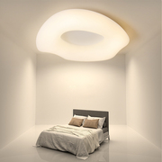 法式奶油风卧室灯2023年创意个性房间书房曲奇智能LED吸顶灯