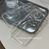 15promax高级小众银白色闪闪滴胶手机壳，适用苹果141511pro12奢华闪粉保护壳透明软边xr7plus