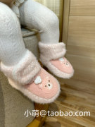 冬季婴儿棉鞋男女宝宝加厚0-1岁婴幼儿鞋保暖软底新生宝宝学步鞋
