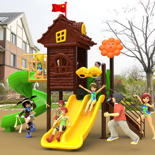 幼儿园滑梯室外儿童大型滑滑梯户B外室内小型家用秋千组合塑料玩