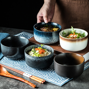 直身碗米饭碗吃饭碗汤碗陶瓷碗 调料碗酱料碗多用途小碗家用