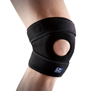 lp运动护膝透气短款，可调式硅胶护膝788km骑行球类膝盖护具健身