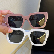 儿童太阳镜男女童时尚大框方形墨镜韩版潮童走秀街拍眼镜防紫外线