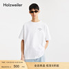 Holzweiler男士青春流行宽松Salt品牌标志logo短袖T恤