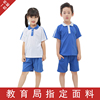 深圳市校服统一小学生夏装运动男女套装夏季短袖上衣薄款短校裤子