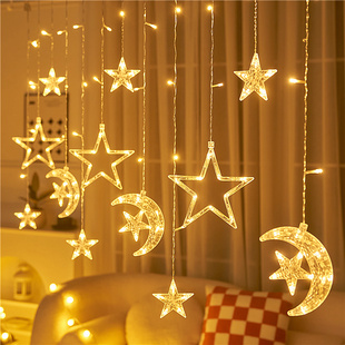 led星星灯小彩灯闪灯串灯满天星网红卧室浪漫房间圣诞装饰品布置