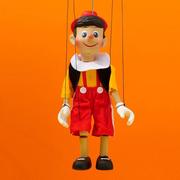 匹诺曹提线木偶幼儿园玩具人偶生日礼物定制杖头木偶戏剧表演道具