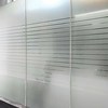 条纹磨砂玻璃贴膜静电办公室隔断墙大门窗户贴纸窗贴透明透光