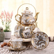 欧式茶具陶瓷套装家用客厅水杯复古北欧风格咖啡杯结婚茶杯壶整套