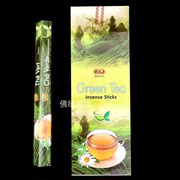 印度香raj品牌绿茶，greentea线香竹签香，室内薰香植物香清香型