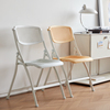 简易凳子塑料折叠椅，家用餐椅便携办公椅电脑椅靠背椅，会议室培训椅